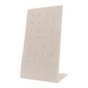 Expositor display personalizado en microfibra para joyeria bisuteria y joyas cd-p121-mf-297