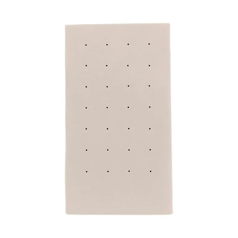 Expositor display personalizado en microfibra para joyeria bisuteria y joyas cd-p121-mf-297