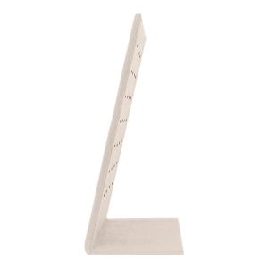 Expositor display personalizado en microfibra para joyeria bisuteria y joyas cd-p121-mf-297