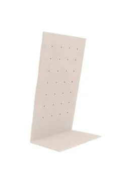 Expositor display personalizado en microfibra para joyeria bisuteria y joyas cd-p121-mf-297