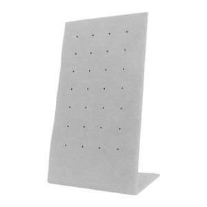 Expositor display personalizado en microfibra para joyeria bisuteria y joyas cd-p121-mf-393