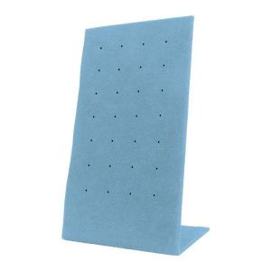 Expositor display personalizado en microfibra para joyeria bisuteria y joyas cd-p121-mf-550