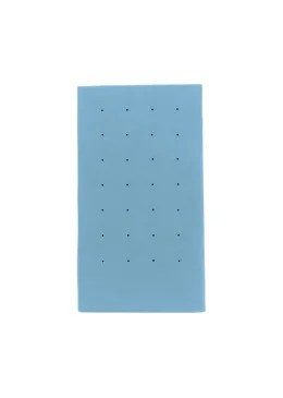 Expositor display personalizado en microfibra para joyeria bisuteria y joyas cd-p121-mf-550