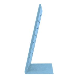 Expositor display personalizado en microfibra para joyeria bisuteria y joyas cd-p121-mf-550