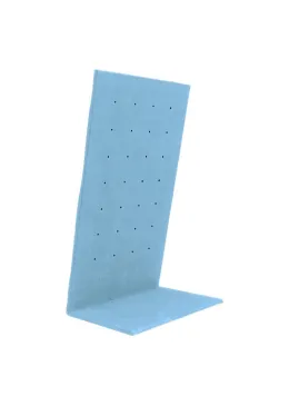 Expositor display personalizado en microfibra para joyeria bisuteria y joyas cd-p121-mf-550