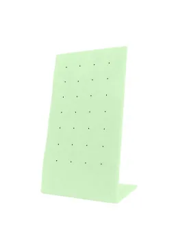 Expositor display personalizado en microfibra para joyeria bisuteria y joyas cd-p121-mf-545