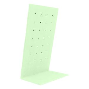 Expositor display personalizado en microfibra para joyeria bisuteria y joyas cd-p121-mf-545