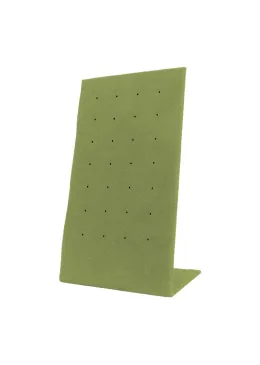 Expositor display personalizado en microfibra para joyeria bisuteria y joyas cd-p121-mf-552