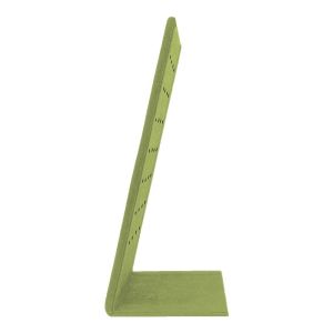 Expositor display personalizado en microfibra para joyeria bisuteria y joyas cd-p121-mf-552