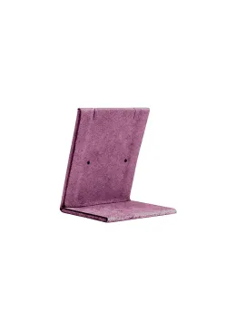 Expositor display personalizado en microfibra para joyeria bisuteria y joyas cd-p101-mf-112