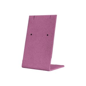 Présentoir personnalisé en microfibre pour bijoux cd-p102-mf-112