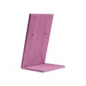 Espositore personalizzato in microfibra per gioielli cd-p102-mf-112