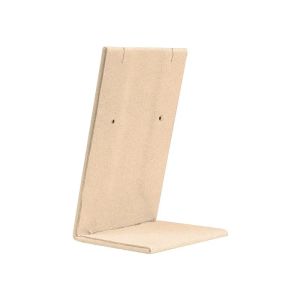 Présentoir personnalisé en microfibre pour bijoux cd-p102-mf-435