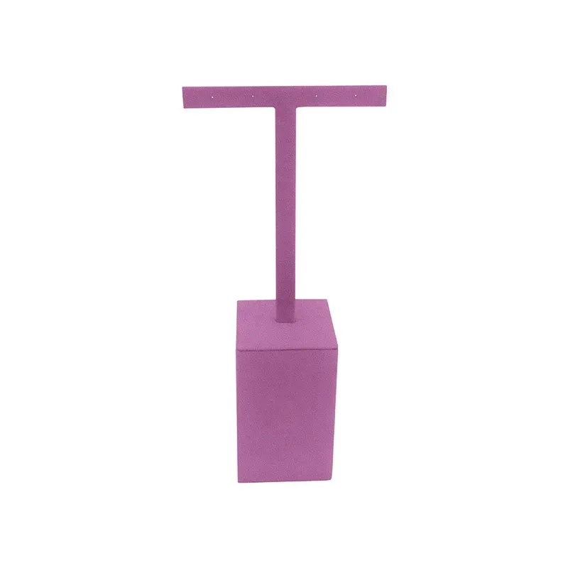 Expositor colgante display personalizado en velvet para joyeria bisuteria y joyas cd-p151-v29