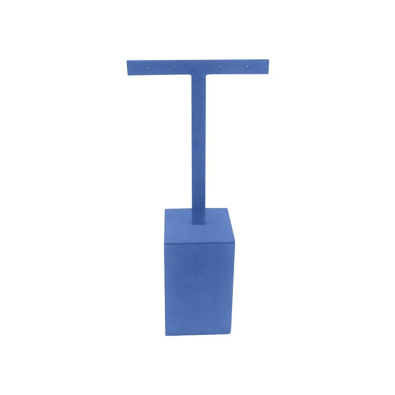 Expositor colgante display personalizado en velvet para joyeria bisuteria y joyas cd-p151-v83