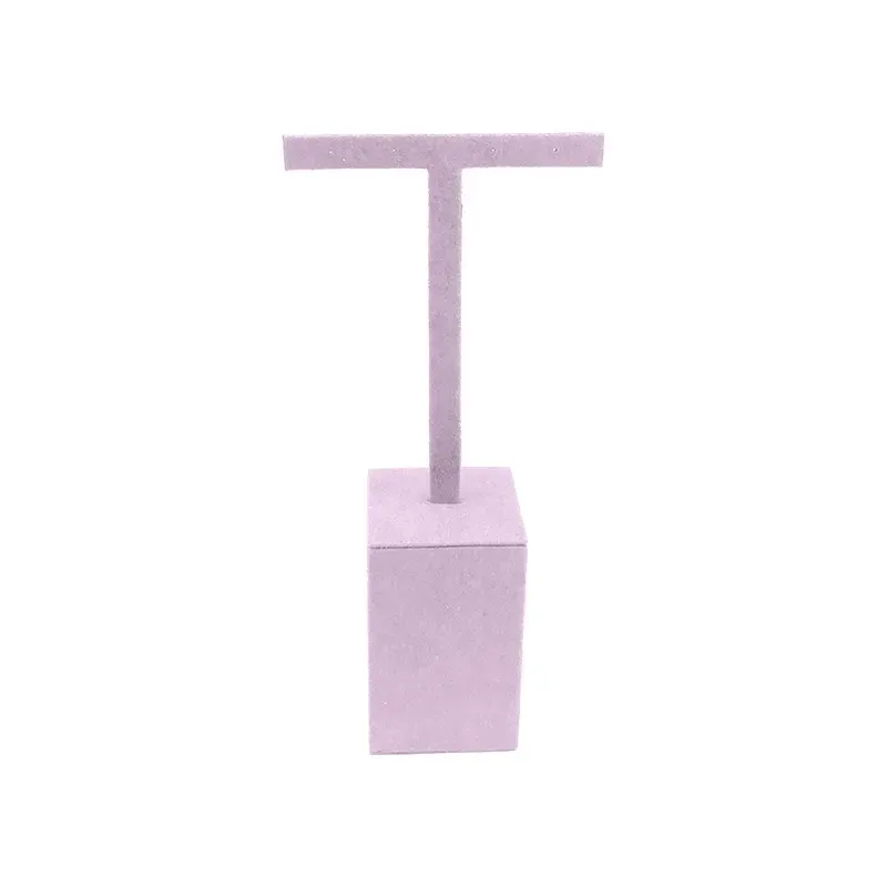 Expositor display personalizado en microfibra para joyeria bisuteria y joyas cd-p151-mf-97