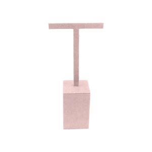 Présentoir personnalisé en microfibre pour bijoux cd-p151-mf-98