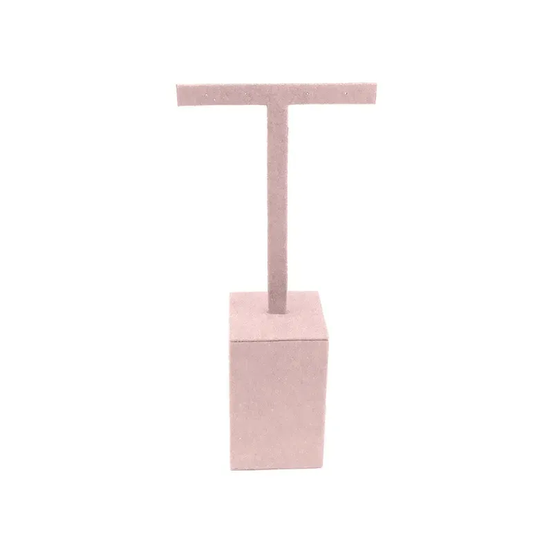 Expositor display personalizado en microfibra para joyeria bisuteria y joyas cd-p151-mf-98