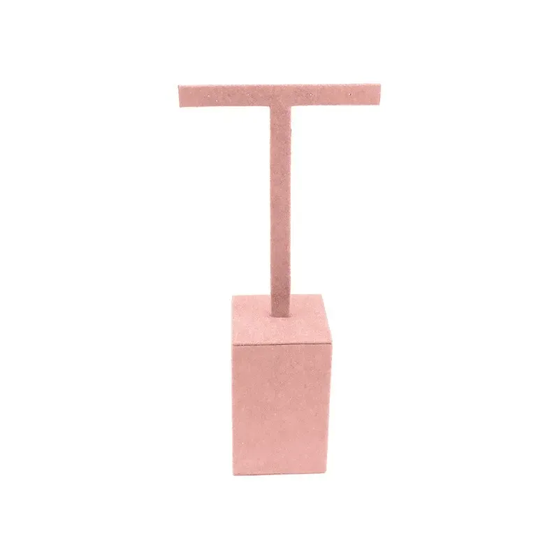 Expositor display personalizado en microfibra para joyeria bisuteria y joyas cd-p151-mf-101