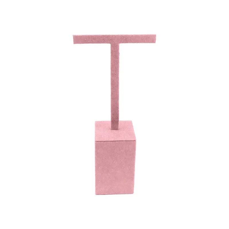 Expositor display personalizado en microfibra para joyeria bisuteria y joyas cd-p151-mf-325