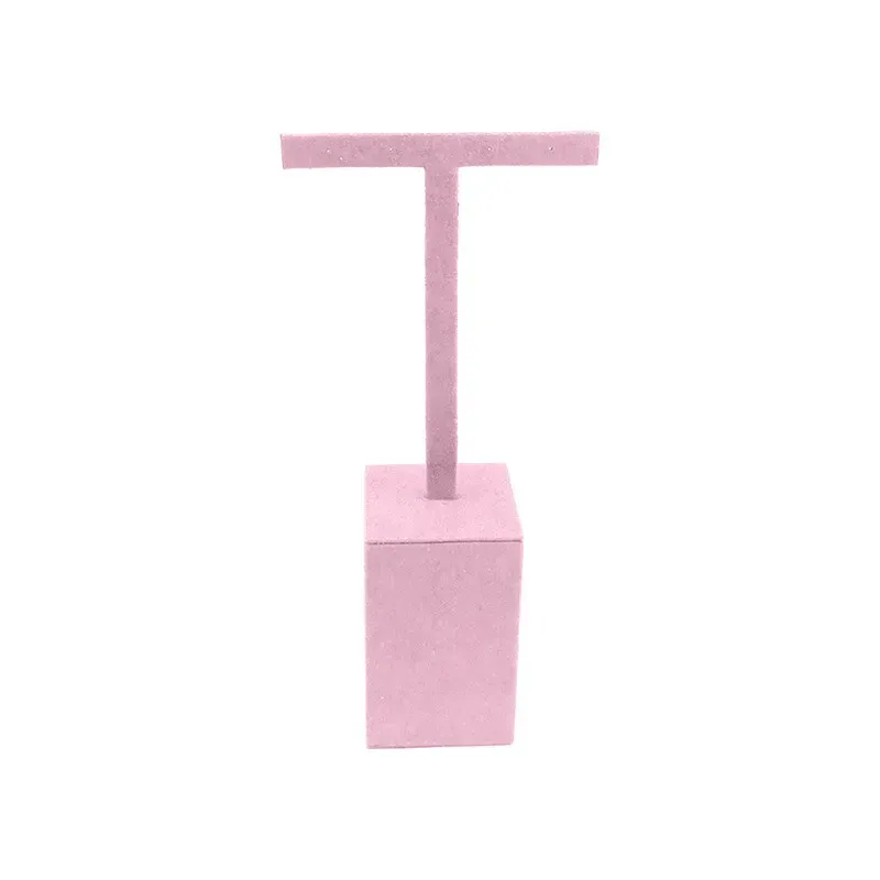 Expositor display personalizado en microfibra para joyeria bisuteria y joyas cd-p151-mf-530