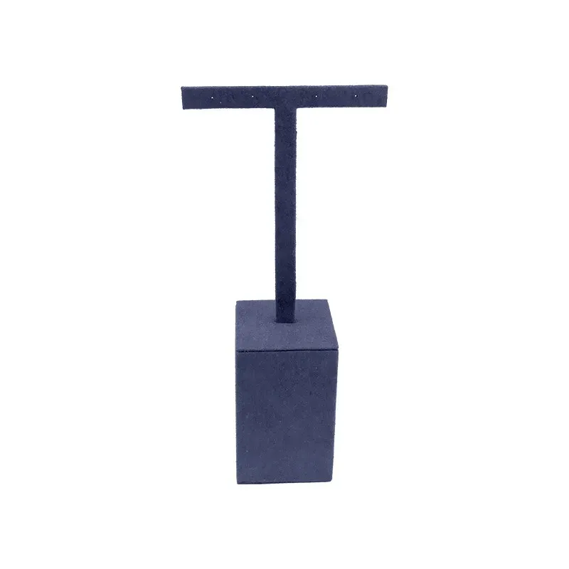 Expositor display personalizado en microfibra para joyeria bisuteria y joyas cd-p151-mf-525