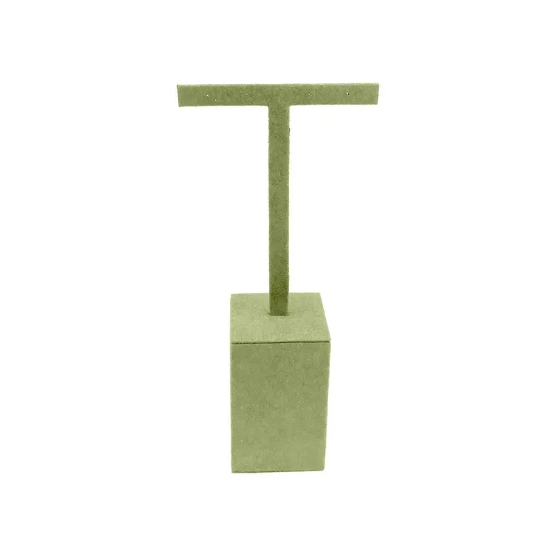 Expositor display personalizado en microfibra para joyeria bisuteria y joyas cd-p151-mf-552