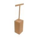 Présentoir personnalisé finition Nappa pour bijoux cd-p152-np174