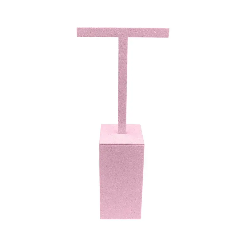 Expositor display personalizado en microfibra para joyeria bisuteria y joyas cd-p152-mf-530