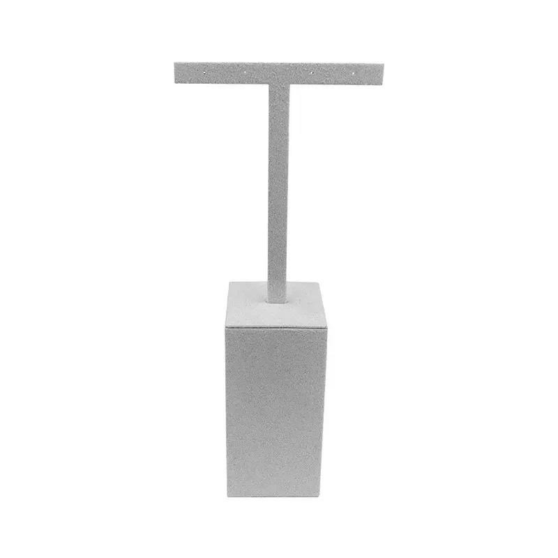 Expositor display personalizado en microfibra para joyeria bisuteria y joyas cd-p152-mf-393