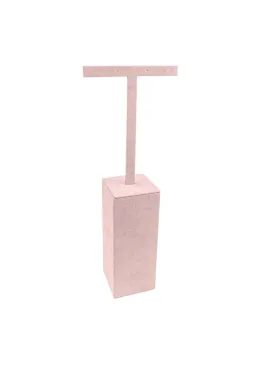 Expositor display personalizado en microfibra para joyeria bisuteria y joyas cd-p153-mf-98