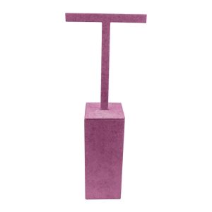 Présentoir personnalisé en microfibre pour bijoux cd-p153-mf-112