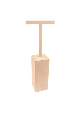 Expositor display personalizado en microfibra para joyeria bisuteria y joyas cd-p153-mf-435