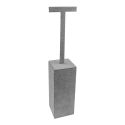Expositor personalizado para joias em microfibra cd-p143-mf-403