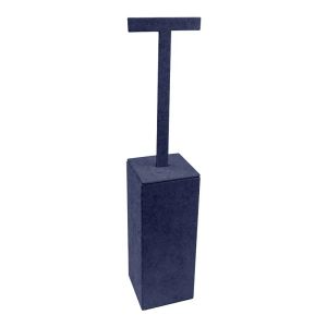 Expositor personalizado para joias em microfibra cd-p143-mf-525