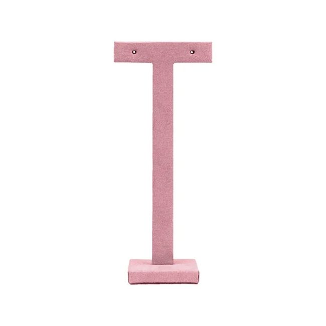 Expositor display personalizado en microfibra para joyeria bisuteria y joyas cd-p132-mf-325