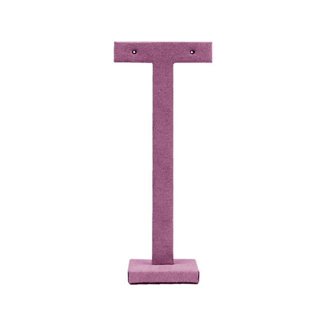 Expositor display personalizado en microfibra para joyeria bisuteria y joyas cd-p132-mf-112