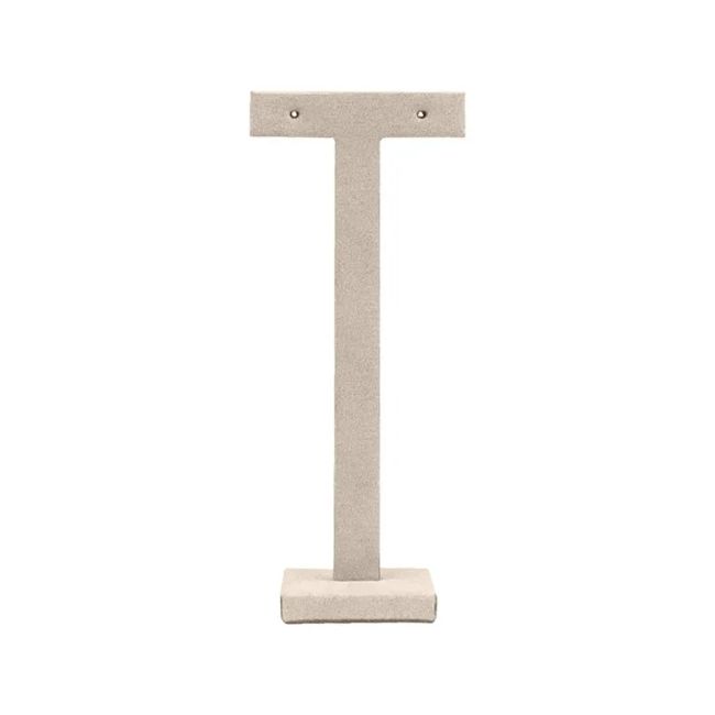 Expositor display personalizado en microfibra para joyeria bisuteria y joyas cd-p132-mf-297