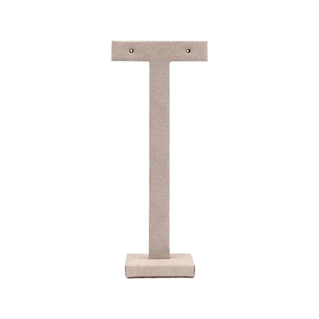 Expositor display personalizado en microfibra para joyeria bisuteria y joyas cd-p132-mf-362