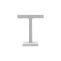 Individuelles Schmuckdisplay mit Bezug in Nappa-Optik cd-p133-np03