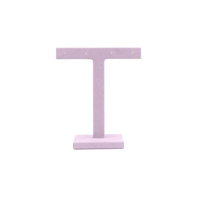 Expositor display personalizado en microfibra para joyeria bisuteria y joyas cd-p133-mf-97