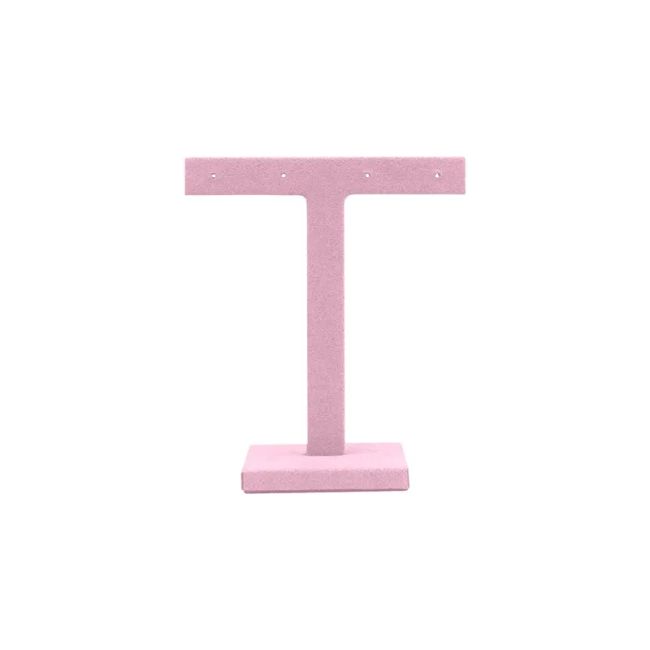 Expositor display personalizado en microfibra para joyeria bisuteria y joyas cd-p133-mf-530