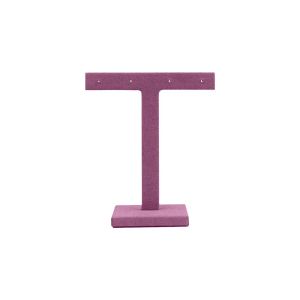 Expositor display personalizado en microfibra para joyeria bisuteria y joyas cd-p133-mf-112