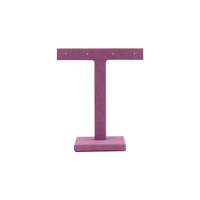 Expositor display personalizado en microfibra para joyeria bisuteria y joyas cd-p133-mf-112