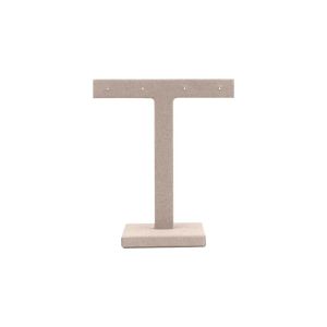 Expositor display personalizado en microfibra para joyeria bisuteria y joyas cd-p133-mf-362