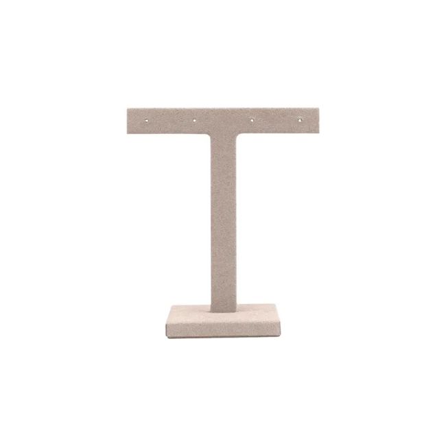 Expositor display personalizado en microfibra para joyeria bisuteria y joyas cd-p133-mf-362