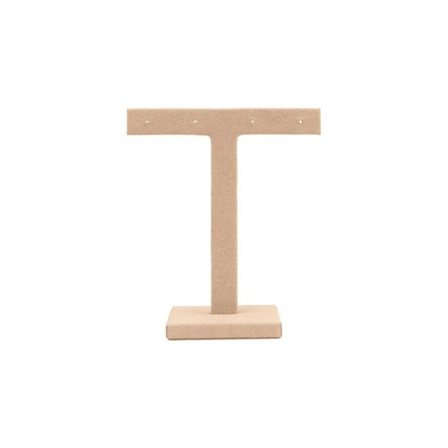 Expositor display personalizado en microfibra para joyeria bisuteria y joyas cd-p133-mf-435