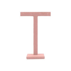 Expositor display personalizado en microfibra para joyeria bisuteria y joyas cd-p134-mf-101