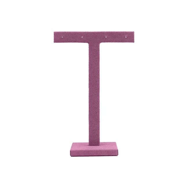 Expositor display personalizado en microfibra para joyeria bisuteria y joyas cd-p134-mf-112