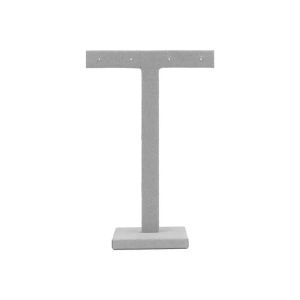 Expositor display personalizado en microfibra para joyeria bisuteria y joyas cd-p134-mf-393